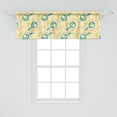 thumbnail image 2 of Ambesonne Bacon Window Valance, Breakfast Egg and Bacon, 54" X 18", Multicolor, 2 of 3