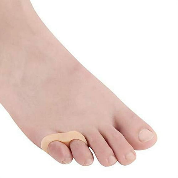 10 Pcs Gel Little Toe Buddy Toe Corrector and Toe Straightener,Tailor's Bunion Pads Soft Gel Bunionette Pad Toe Protector Tailors Bunion Pain Relief