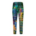 thumbnail image 3 of Pantalones deportivos de longitud completa para hombre, pantalones de ejercicio para correr ajustados, pantalones para correr con cordón, pantalones estampados, pantalones para hombre, 3 of 4