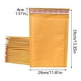 thumbnail image 2 of Kraft Bubble Bags - Self-Adhesive PE Foam Envelopes, for Shipping Cosmetics Fragile Items, 2 of 6