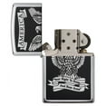 thumbnail image 5 of Zippo Eagle High Polish Chrome Pocket Lighter, 5 of 7