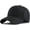 Black, variant on XXL 62-65cm Oversize Plain Baseball-Cap Structured Twill Hat for Big/Large Head