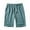 Green, variant on Akafmk Summer Mens Shorts Cotton Linen Casual Solid Color Shorts Loose Fitting Lightweight Elastic Waist Beach Shorts, Sizes S-3XL