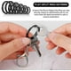 thumbnail image 3 of 50-pack Metal Black Split Key Rings for European Market, 3 of 5