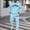 Light Blue-A#10730aa, variant on Trgacdwlo Men's Sweatshirt Suit 2 Piece Outfit Los Angeles Letter Print Fleece Hoodie Jogging Track Suits Sets Winter Dailywear Tracksuit Men 5XL