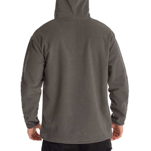 Sudadera con capucha de talla grande y forro polar de doble cara para otoño e invierno, suéter de Color sólido para exteriores Pompotops oipoqjl15089