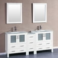 thumbnail image 5 of Bosconi Double Bathroom Vanity with Integrated Sink, 5 of 11