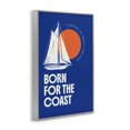 thumbnail image 2 of Stupell Industries Traditional Born For The Coast Gray Framed Giclee Art, 20 x 30, by Creative Studio, 2 of 8