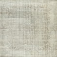 thumbnail image 1 of Ahgly Company Machine Washable Indoor Square Contemporary White Gold Area Rugs, 8' Square, 1 of 7