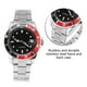 thumbnail image 4 of Reloj con correa de acero inoxidable, Winner Reloj mecánico automático para hombre Reloj mecánico automático Claridad notable, 4 of 11