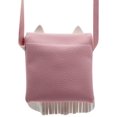 thumbnail image 4 of Monedero MOSSTYUS con borlas con forma de gato lindo, bandolera, gris, 4 of 9