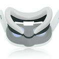 thumbnail image 2 of For Meta Quest 3 Silicone Face Cover Soft Breathable Skin-Friendly Sweatproof Hygienic VR Interface Pad, 2 of 9