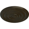 thumbnail image 3 of 29 1/8"OD x 1 1/2"P Carton Smooth Ceiling Medallion (Fits Canopies up to 9 1/8"), Hand-Painted Stone Hearth Crackle, 3 of 6