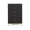 thumbnail image 2 of Origins by Alpine Black Pearl Five Drawer Wood Chest in Black, 2 of 3