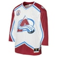 thumbnail image 2 of Youth Mitchell & Ness Blue Colorado Avalanche 2000 Blue Line Player Jersey, 2 of 3