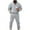 Gray, variant on ZUKMRJPC Sweatsuits for Men 2 Piece Long Sleeve Pullover Hoodie and Sweatpants Casual Jogging Tracksuit Suit Athletic Set