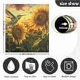 thumbnail image 3 of Hummingbird Sunflowers Dishwasher Magnetic Refrigerator Magnet Cover Kitchen Art Panel Decal Sticker Home Decorative 23"x26", 3 of 6