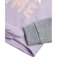 thumbnail image 4 of RBX Girls Pants Set - Soft Fleece Pullover Hoodie, Graphic Tee and Leggings 3 Piece Outfit Set, 4 of 7