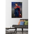 thumbnail image 2 of DC Comics Movie The Flash - Supergirl Triptych Wall Poster with Magnetic Frame, 22.375" x 34", 2 of 6