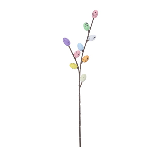 zhangmingg Easter Cherry Floral Arrangement Spring Home Centerpiece Flower Branches Display