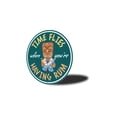 thumbnail image 4 of Time Flies When You're Having Rum Bar Aluminum Metal Decor Sign - 12" Round, 4 of 4