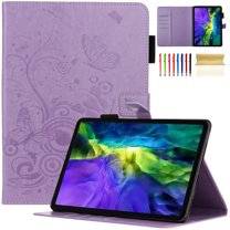 TECH CIRCLE Case for Apple iPad 10th Generation 10.9 Inch 2022,PU Leather Folio Flip Stand Smart Protective Cover with Auto Wake/Sleep Pencil Holder Soft Back Cover for iPad 10th Gen 10.9",Purple