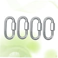 thumbnail image 3 of GOOHOCHY 4PCS Quick Link Shackle for Rigging 304 Stainless Steel with Silver Finish, 3 of 8