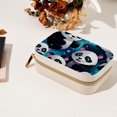 thumbnail image 7 of Panda Velvet Portable Jewelry Box with Removable Compartment - Necklace, Earring, and Travel Organizer - Gift, 7 of 7