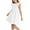 White, variant on Actgleam Girls Dresses Ruffle Sleeveless A-Line Cute Summer Dresses with Pockets,Pink,7-8Y
