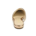 thumbnail image 3 of BLISSFUL STEP Women's Glitter Pointy Toe Flats Mules Gold 8.5, 3 of 9