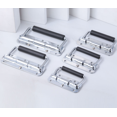 thumbnail image 3 of 2PCS Stainless Steel Folding Case Handles 110 X 41mm, Silver, 3 of 4