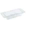 thumbnail image 1 of Passoire à poser au-dessus de l'évier - Design rétractable - Transparente - Drainage rapide - Durable - en PET - Passoire Transparente avec Design rétractable, 1 of 5