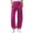 #03 Hot Pink 【Stock Up & Rotate Your Favorite Colors】, variant on Barrel Pants for Women, Wide Leg Quick Dry Travel Ankle Length Golf Trousers with Pockets, Spring Fall Winter Wear | VerBelle,Dark Blue L