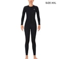 thumbnail image 2 of Traje de buceo Traje de buceo Hombres y tenedores de mujer Cuerpo completo Cuerpo frío Sensación de mono para buceo Snorkeling Surfing Natación Mujer / Negro XXL sidaley OD003627-11, 2 of 5