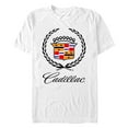 thumbnail image 1 of Men's General Motors Colorful Cadillac Logo Graphic Tee White X Large, 1 of 4