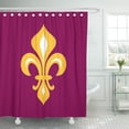 thumbnail image 1 of Cortina de Ducha ABPHQTO Fleur De LYS 152x180 cm Poliéster, 1 of 2