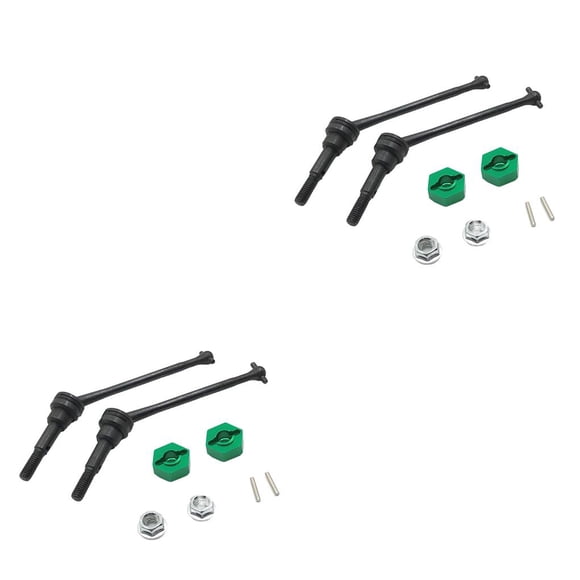 Vogacara Acoplador de eje de transmisión delantero 1:12 Control remoto accesorios automotrices reemplazo de pieza de actualización para Wltoys 12423 Type2 NO2 Vogacara CBP192971
