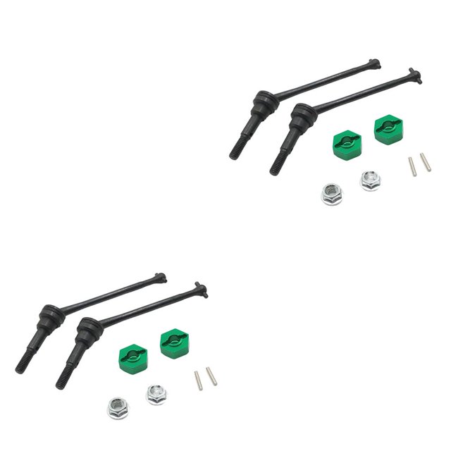 Vogacara Acoplador de eje de transmisión delantero 1:12 Control remoto accesorios automotrices reemplazo de pieza de actualización para Wltoys 12423 Type2 NO2 Vogacara CBP192971