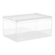 thumbnail image 1 of Caja de alimentación para reptiles, jaula para tortugas, espacio flexible para paisajismo, hábitat para lagartos, jaula, terrario para reptiles, 30 cm x 20 cm x 15 cm, 1 of 8