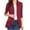 Wine, variant on BiZtdJrK Light Weight Cardigans for Women Ruffle 3/4 Sleeve Open Front Cardigan Sweater Loose Casual Summer Outwear clearance sale prime Navy XXL