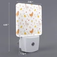 thumbnail image 2 of Balery Funny Chicken Luz Nocturna LED con Sensor Automático, Enchufe con Sensor Crepuscular, Luz Suave de 0.5W para Dormitorio, Pasillo, Baño-EU, 2 of 7
