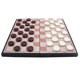 thumbnail image 1 of Juego de mesa clásico plegable internacional, piezas de ajedrez, juego de ajedrez y damas de plástico para niños y adultos, 1 of 7