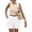 Apricot+White, variant on 2 Piece Sets for Women Summer Sleeveless Matching Short Sets Tank Crew Neck Airport Travel Outfits Pockets