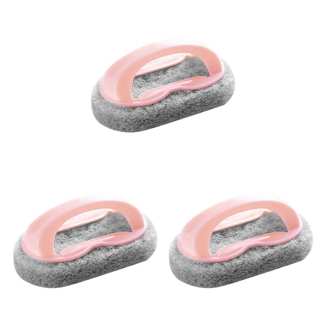 Matsuzay Portable Cleaning Brush Sponge Bathroom Sink Scrubbing Bathing PP Scrubber Household Dirty Brushes Cookware Scrub Basin Type1 NO1 Matsuzay CBP061312