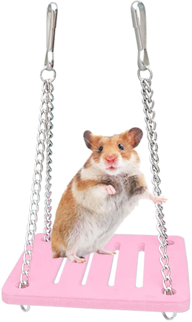 Boredom Breaker Small Animal Activity Toy | Wooden Climbing Playground For Hamsters, Gerbils, Mice