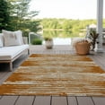 thumbnail image 6 of Addison Rugs Chantille Indoor/Outdoor Transitional Stripes Paprika Washable Rectangle Rug, 8' x 10', 6 of 6