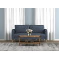 thumbnail image 3 of Safdie & Co. Coffee Table 39in Brown Reclaimed Wood with X Metal Sides Frame for Living Room, Side table, 3 of 4