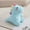 Blue, variant on 1Pc Fashion Cartoon Soft Plush Animal Cute Plush Dinosaur Keychain Doll Toy Car Keyring Bag Pendant Jewelry