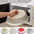 thumbnail image 1 of TidBay Microwave Splatter Cover with Handle Foldable Vented Lid with Hook Hole Splatter Guard for Plate Dish Bowl Heat-Resistant BPA-Free Kitchen Gadget, 1 of 7