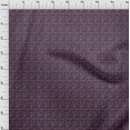 thumbnail image 4 of oneOone Velvet Dark Magenta Fabric Text Craft Projects Decor Fabric Printed By The Yard 58 Inch Wide, 4 of 5